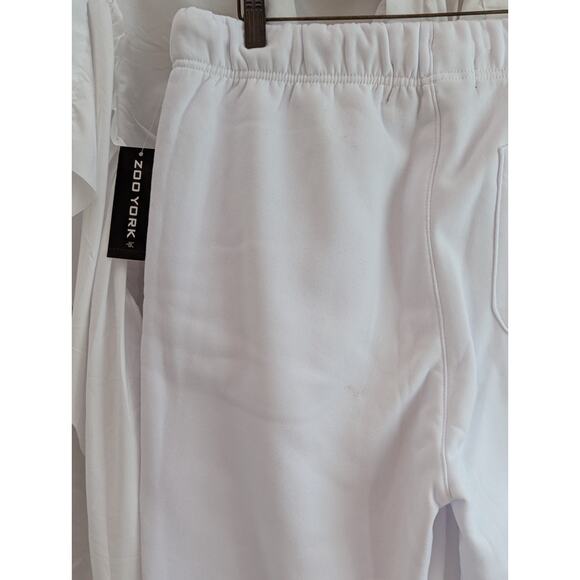 Joggers White 3-Pocket Drawstring by Zoo York Men's Size Medium NWT - Picture 12 of 16